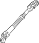 Image of Steering Shaft (Lower) image for your 2012 Hyundai Santa Fe   