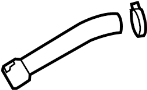 View Hose. Filler. Fuel. Neck. Valve. (Lower) Full-Sized Product Image