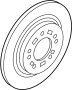 View Disc Brake Rotor (Rear) Full-Sized Product Image