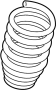 546503F601DS Coil Spring (Front)