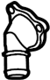 View Engine Coolant Thermostat Housing Full-Sized Product Image 1 of 10