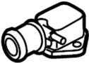 View Engine Coolant Outlet Flange Full-Sized Product Image 1 of 10