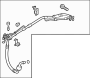 Image of A/C Refrigerant Suction Hose image for your 2009 Hyundai Veracruz  Limited Sport Utility 