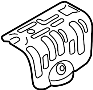 Shield. Heat. (Right, Rear). Exhaust Heat Shield.