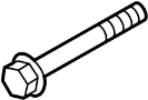View Suspension Control Arm Bolt (Front, Rear, Upper, Lower) Full-Sized Product Image 1 of 8