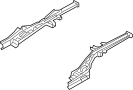 657103R110 Floor Side Rail Reinforcement (Left, Rear)