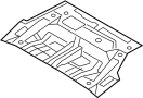 655113R000 Floor Pan (Front, Rear)