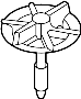 View Spare. Tire. CLAMP. Bolt.  Full-Sized Product Image 1 of 7