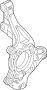 View Steering Knuckle (Right, Front) Full-Sized Product Image 1 of 2