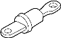 View Suspension Control Arm Bushing (Front, Lower) Full-Sized Product Image 1 of 3