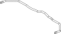 View Suspension Stabilizer Bar (Front) Full-Sized Product Image 1 of 2