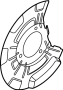 View Brake Dust Shield (Left, Rear) Full-Sized Product Image 1 of 3