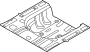 65513L3000 Floor Pan (Front, Rear)
