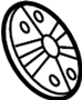 View Headlight Insulator Full-Sized Product Image