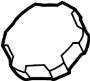 View Brake Master Cylinder Reservoir Cap (Right) Full-Sized Product Image 1 of 8