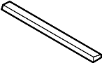 253911D100 Radiator Support Air Deflector