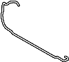 254431D100 Engine Coolant Reservoir Hose