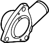 View Engine Coolant Thermostat Housing Full-Sized Product Image