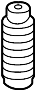 View Suspension Strut Bellows (Front) Full-Sized Product Image 1 of 5