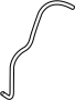 254512K600 Engine Coolant Reservoir Hose