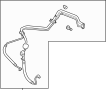 Image of Tube. Suction. Liquid. (A/C). Air. A/C Manifold Hose. image for your 2022 Kia EV6   