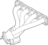 View MANIFOLD ASSY-EXHAUST. MANIFOLD CATALYTIC A. MANIFOLD CATALYTIC ASSY-EXH Full-Sized Product Image