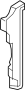 Radiator Support Baffle (Right)