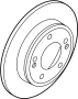 View Disc Brake Rotor (Rear) Full-Sized Product Image