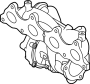 View EXHAUST MANIFOLD. TURBOCHARGER.  Full-Sized Product Image 1 of 2