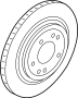 View Disc Brake Rotor (Front) Full-Sized Product Image