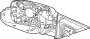 View MIRROR ASSY-OUTSIDE. MIRROR ASSY-OUTSIDE RR VIEW,RH Full-Sized Product Image 1 of 1