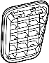 View Quarter Panel Vent Full-Sized Product Image 1 of 4