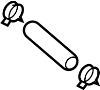 View Hose. Engine. Coolant. Reservoir.  Full-Sized Product Image
