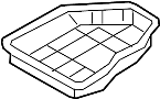 View PAN ASSY-ENGINE OIL. PAN ASSY-ENGINE OIL LWR. PAN ASSY-ENGINE OIL,LWR Full-Sized Product Image 1 of 6