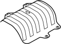Heat deflector. Panel - Heat Protector. (Rear)