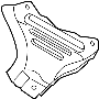 View Shield. Heat. Manifold. Cover. Protector. (Lower) Full-Sized Product Image