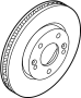 View Disc Brake Rotor (Front) Full-Sized Product Image
