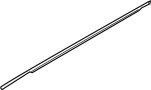 View W/STRIP ASSY-RR DR B. W/STRIP ASSY-RR DR BELT O/S LH Full-Sized Product Image 1 of 1