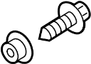 View GROMMET-SCREW (BLACK) Full-Sized Product Image 1 of 7