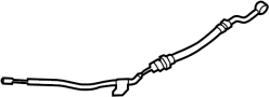 587381M300 Brake Hydraulic Hose (Right)