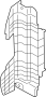 Radiator Support Baffle (Right)
