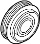 View A/C Compressor Clutch Pulley Full-Sized Product Image