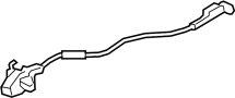 View LATCH ASSY-REAR SEAT,RH. LATCH ASSY-RR SEAT R. LATCH ASSY-RR SEAT RH Full-Sized Product Image