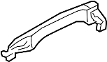 View HANDLE ASSY-DOOR OUTSIDE. HANDLE ASSY-DR O/S Full-Sized Product Image