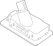View License. LAmp. Plate. Lens. Light. (Left) Full-Sized Product Image