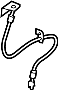 View Brake. Hose. Hydraulic. (Left, Front) Full-Sized Product Image