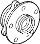 Image of Wheel Bearing and Hub Assembly (Front) image for your 2022 Hyundai Elantra  Limited Sedan 