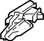 View CAGE-DOOR OUTSIDE HA. CAGE-DOOR OUTSIDE HANDLE CONNE. CAGE-DOOR OUTSIDE HANDLE CONNECTION,LH Full-Sized Product Image 1 of 1