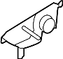 View HANDLE ASSY-DOOR INS. HANDLE ASSY-DOOR INSIDE,LH (BD HIGHCROMATIC METALPAINT) Full-Sized Product Image 1 of 2