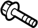 View Hood Release Handle Screw Full-Sized Product Image